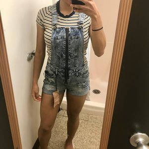 Denim Overalls